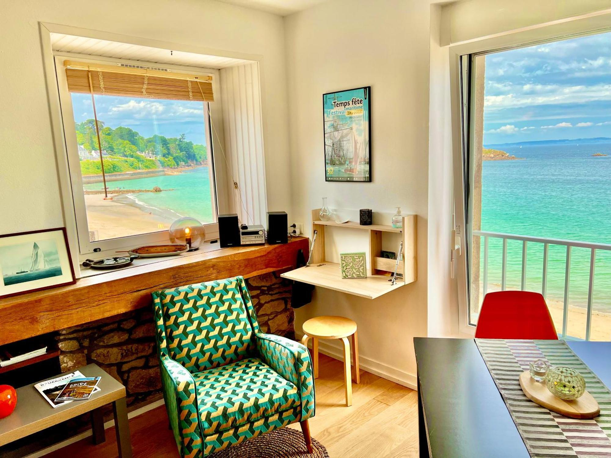Glaz Ocean Apartment Douarnenez Bagian luar foto