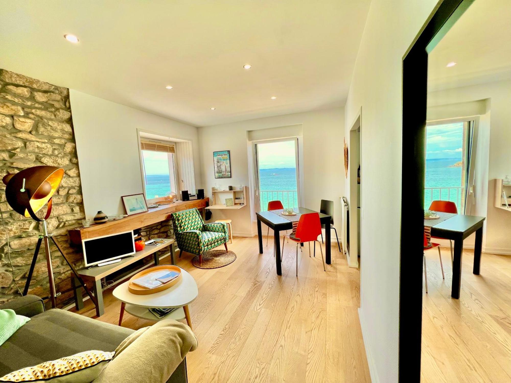 Glaz Ocean Apartment Douarnenez Bagian luar foto